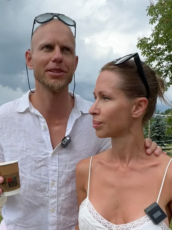 Couple embracing in love at Baltic Tantra Festival 2026 – testimonial what I was looking for conscious connection Latvia